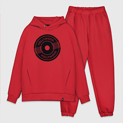 Мужской костюм оверсайз Hollywood style, цвет: красный