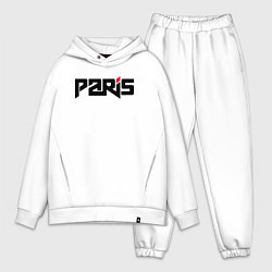Мужской костюм оверсайз City Paris, цвет: белый