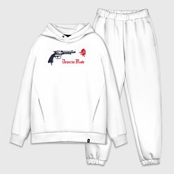 Мужской костюм оверсайз Depeche Mode gun