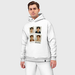 Мужской костюм оверсайз Astro фотографии, цвет: белый — фото 2