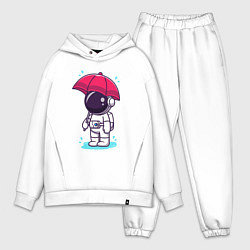 Мужской костюм оверсайз Космонавт с зонтом