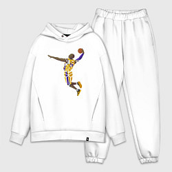 Мужской костюм оверсайз Kobe Bryant dunker, цвет: белый