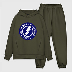 Мужской костюм оверсайз HC Tampa Bay Lightning, цвет: хаки