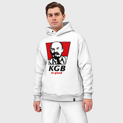Мужской костюм оверсайз KGB: So Good, цвет: белый — фото 2