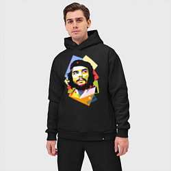 Мужской костюм оверсайз Che Guevara Art, цвет: черный — фото 2