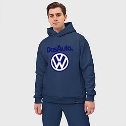Мужской костюм оверсайз Volkswagen Das Auto, цвет: тёмно-синий — фото 2