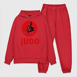 Мужской костюм оверсайз Judo, цвет: красный