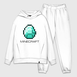 Мужской костюм оверсайз Minecraft Diamond