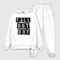 Мужской костюм оверсайз Fall Out Boy: Words