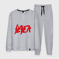 Костюм хлопковый мужской Slayer, цвет: меланж