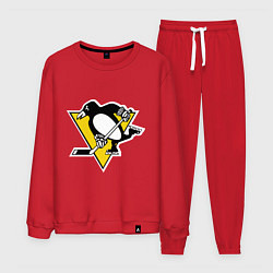 Костюм хлопковый мужской Pittsburgh Penguins: Malkin 71, цвет: красный