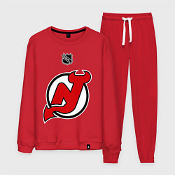 Костюм хлопковый мужской New Jersey Devils: Kovalchuk 17, цвет: красный