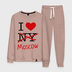 Мужской костюм I love Moscow