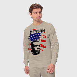 Костюм хлопковый мужской Mike Tyson: USA Boxing, цвет: миндальный — фото 2