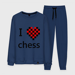 Мужской костюм I love chess