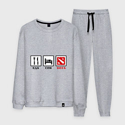 Мужской костюм Еда, сон и Dota