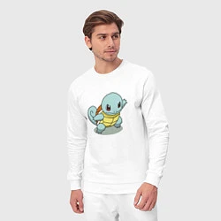 Костюм хлопковый мужской Pokemon Squirtle, цвет: белый — фото 2
