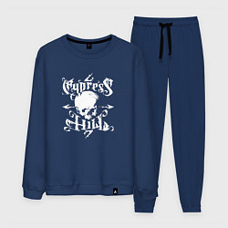 Костюм хлопковый мужской Cypress Hill, цвет: тёмно-синий