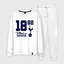 Костюм хлопковый мужской FC Tottenham 1882, цвет: белый