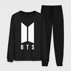 Костюм хлопковый мужской BTS JIMIN, цвет: черный