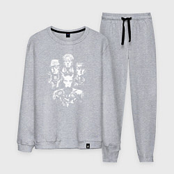 Костюм хлопковый мужской JoJo, цвет: меланж