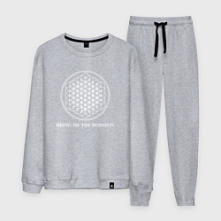 Костюм хлопковый мужской BRING ME THE HORIZON, цвет: меланж