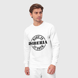 Костюм хлопковый мужской Made in Siberia, цвет: белый — фото 2