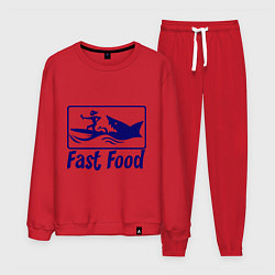 Мужской костюм Shark fast food