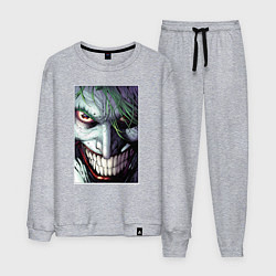Костюм хлопковый мужской Joker, цвет: меланж