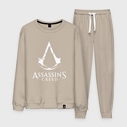 Костюм хлопковый мужской Assassin’s Creed, цвет: миндальный