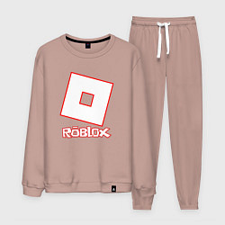 Костюм хлопковый мужской ROBLOX, цвет: пыльно-розовый
