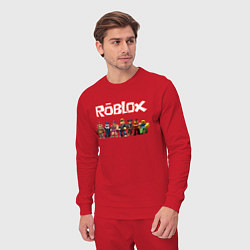 Костюм хлопковый мужской ROBLOX, цвет: красный — фото 2