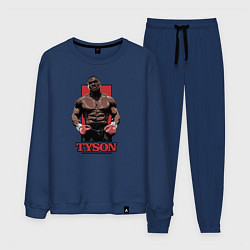 Костюм хлопковый мужской Tyson, цвет: тёмно-синий