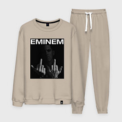 Костюм хлопковый мужской EMINEM, цвет: миндальный