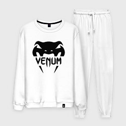 Костюм хлопковый мужской Venum, цвет: белый