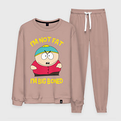 Костюм хлопковый мужской South Park, Эрик Картман, цвет: пыльно-розовый