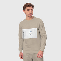 Костюм хлопковый мужской SUBARU, цвет: миндальный — фото 2