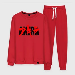 Костюм хлопковый мужской AKIRA, цвет: красный
