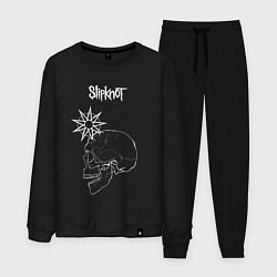 Костюм хлопковый мужской Slipknot, цвет: черный