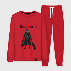 Костюм хлопковый мужской Bloodborne, цвет: красный