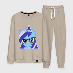 Костюм хлопковый мужской Trixie hipster, цвет: миндальный