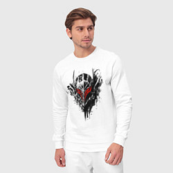 Костюм хлопковый мужской BERSERK, цвет: белый — фото 2