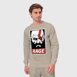 Костюм хлопковый мужской RAGE GOW, цвет: миндальный — фото 2