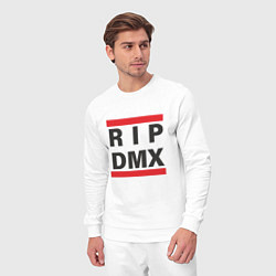 Костюм хлопковый мужской RIP DMX, цвет: белый — фото 2
