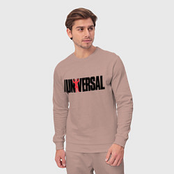 Костюм хлопковый мужской ANIMAL UNIVERSAL ЭНИМАЛ, цвет: пыльно-розовый — фото 2