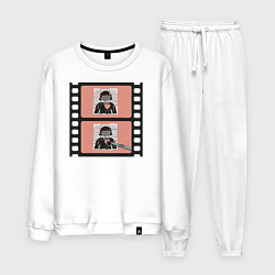 Костюм хлопковый мужской Ameli, цвет: белый