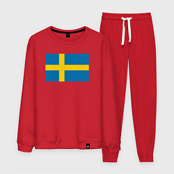 Мужской костюм Швеция Флаг Швеции