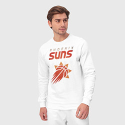 Костюм хлопковый мужской Phoenix Suns, цвет: белый — фото 2