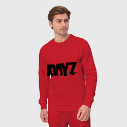 Костюм хлопковый мужской DayZ, цвет: красный — фото 2