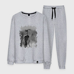 Мужской костюм СИРЕНОГОЛОВЫЙ В ТУМАНЕ